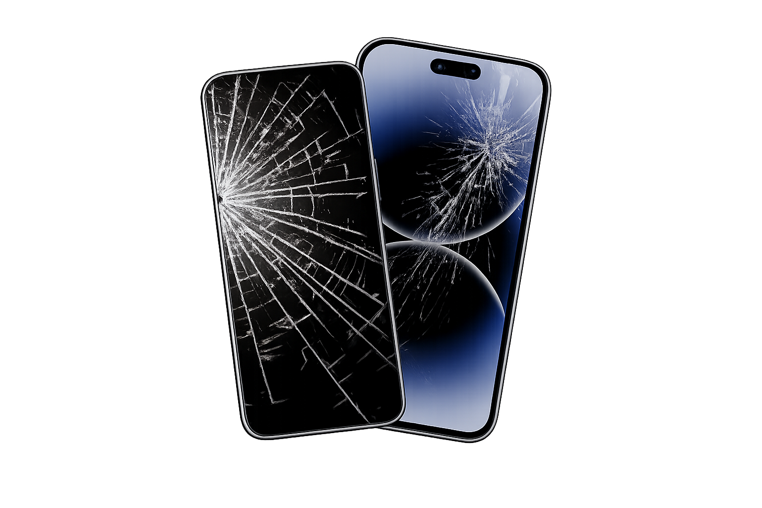 Celulares quebrados